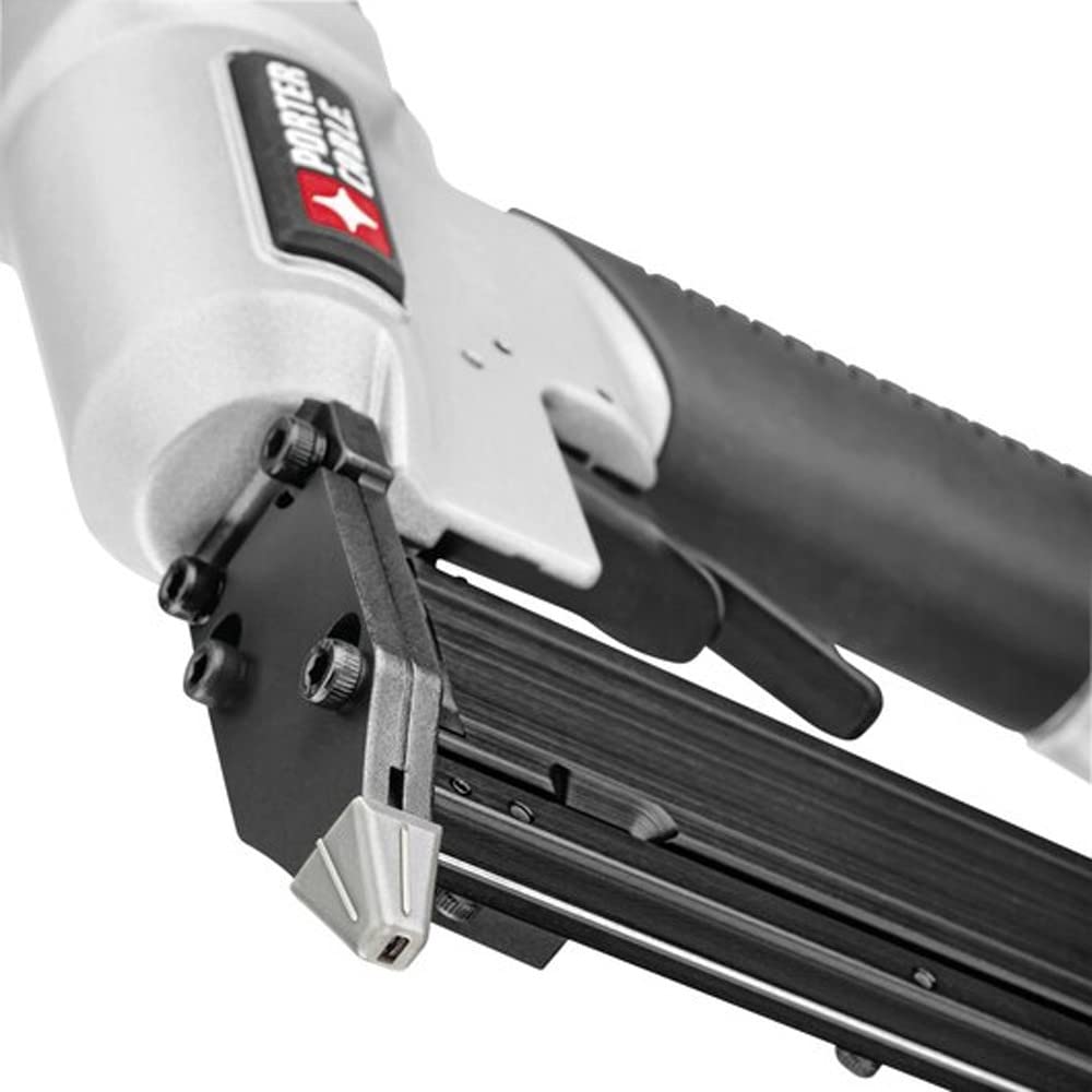 PORTER-CABLE Air Compressor, 6-Gallon, Pancake, Oil-Free (C2002-ECOM) & Pin Nailer, 1-3/8-in., 23-Gauge (PIN138)