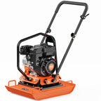 VEVOR Plate Compactor, 7.0 HP Gas Engine, 4451.22 lbf Vibration Compaction Force, 432 sq. in Plate, 5400 RPM Power Tamper, Ground Compactor Rammer for Dirt, Gravel, Asphalt, Foundation, EPA Compliant