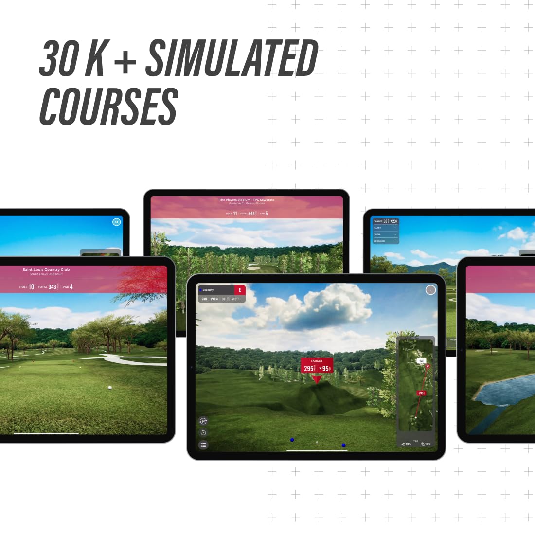 Rapsodo MLM2PRO Launch Monitor Golf Simulator | Swing Trainer & Shot Tracker for Home & Driving Range | Golf Training Aid (3 Chrome Tour Balls)
