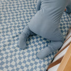 Copper Pearl Premium Knit Fitted Crib Sheet -| Miles