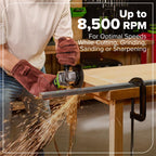 Greenworks 24V Brushless 10PC TOOL, Drill+Impact Driver+Circular Saw+Recip Saw+Jig Saw+Sander+Light+Multi-Tool+Nailer+Grinder (2) 4.0Ah+2.0Ah Batteries (24,000mAh PB) USB-C Charger, High Efficiency