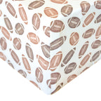 Copper Pearl Premium Knit Fitted Crib Sheet | Blitz