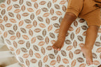 Copper Pearl Premium Knit Fitted Crib Sheet | Blitz