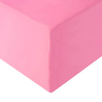 Copper Pearl Premium Knit Fitted Crib Sheet | Flamingo
